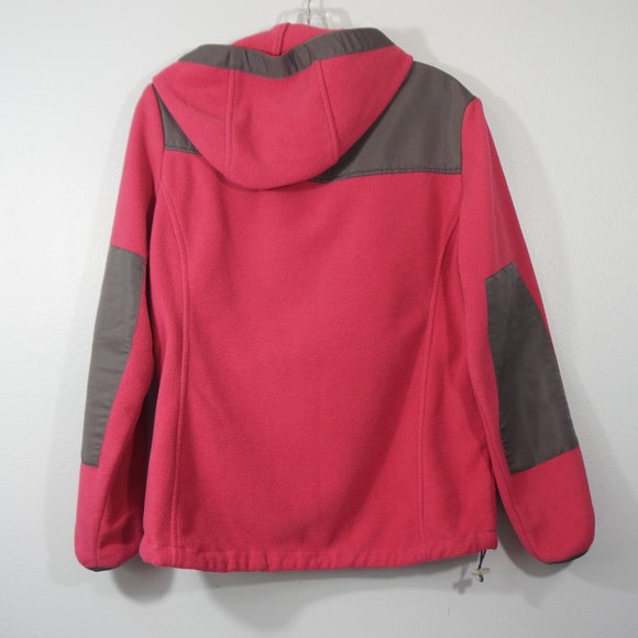 Free Country Pink and Gray Hooded Jacket Medium - Picture 5 of 8